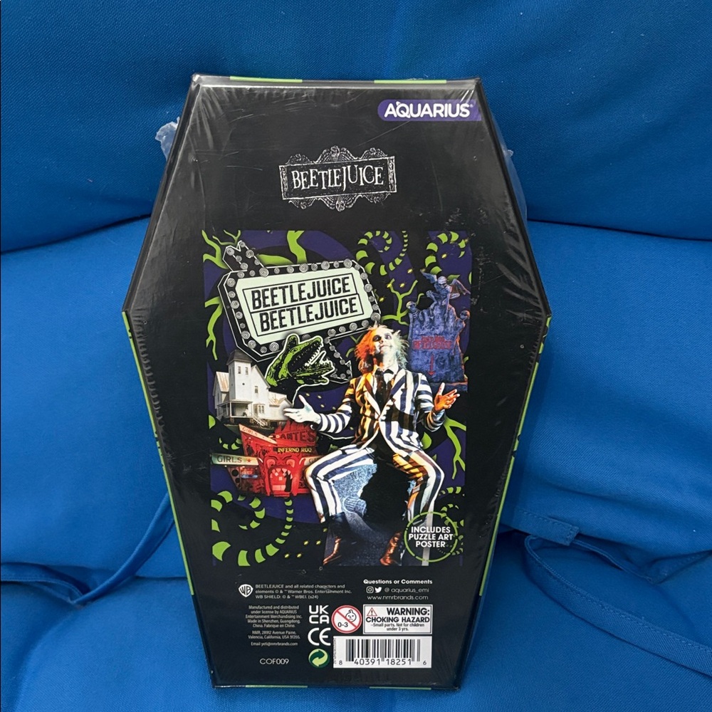 Beetlejuice Beetlejuice 500 Piece Puzzle 14in x 19in ( 35cm x 48cm ) NWOTS - Picture 2 of 8